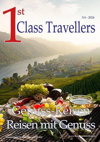 Cover 1st Class Traveller Heft 3/4 – Reisen mit Genuss